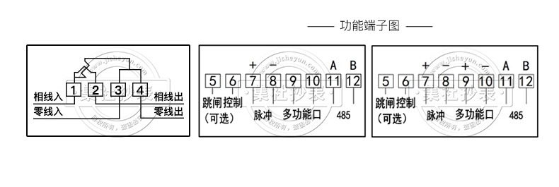 杭州炬华DDSF1296a单相电子式电能表 5(60)A 485有功计量电表