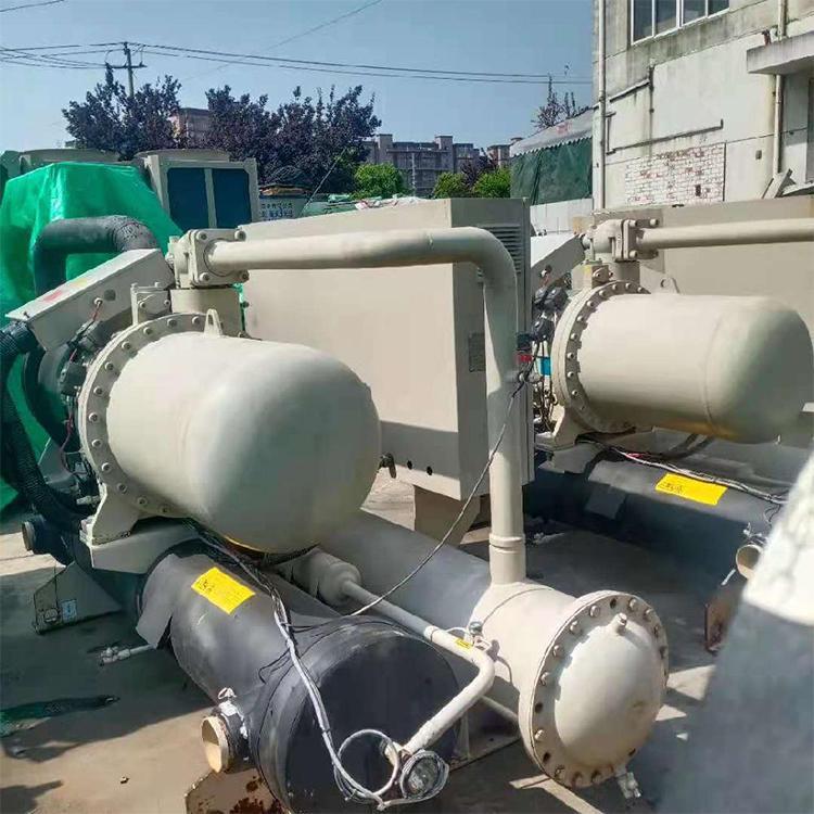 上门回收开利冷水机组 花都区螺杆水冷机回收 广州盛欣回收公司