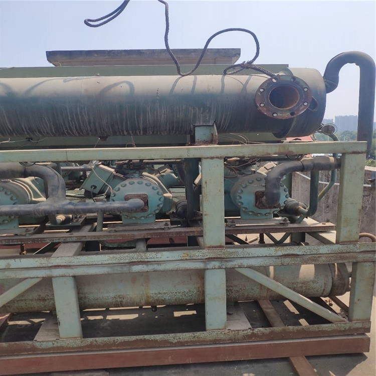 回收旧中央空调 广东珠海收购螺杆式冷水机组 专旧中央空调专注回收