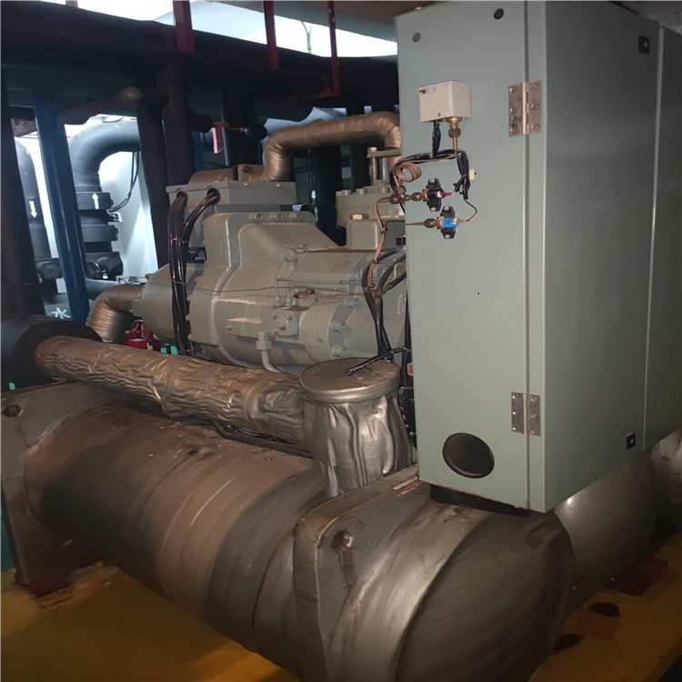 番禺区二手空调回收 风冷涡旋冷水机回收 回收商用空调价位