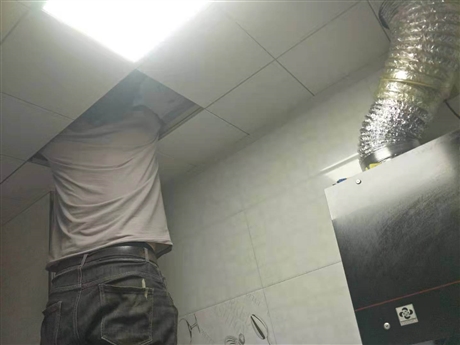 义乌维修厨房烟道烟味倒灌 义乌厨房烟味倒灌改装维修